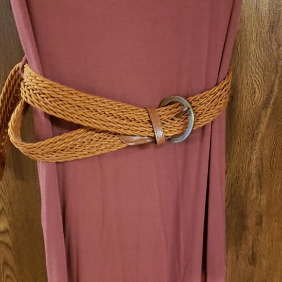 Racerback Belted Maxi Dress - Picture 3 of 7